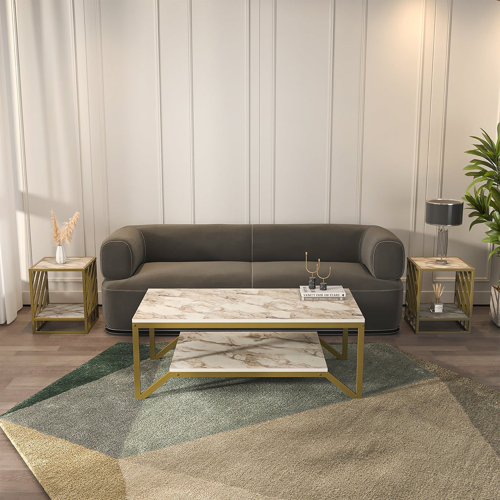 Flora & Norm Living Room Table Set