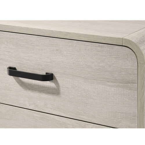 5 Drawer Tall Chest Storage Furniture With Ample Drawer Space - Antique White
